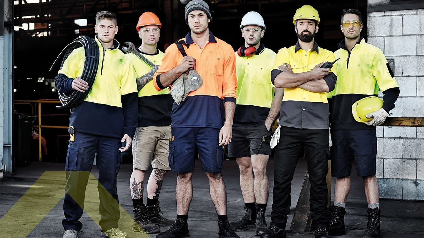work wear and hi viz